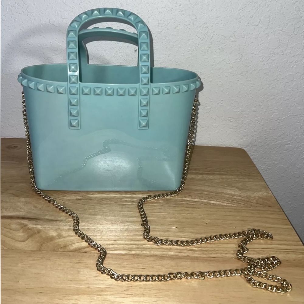 Aqua Green Women Designer Crossbody  Strap Handbag